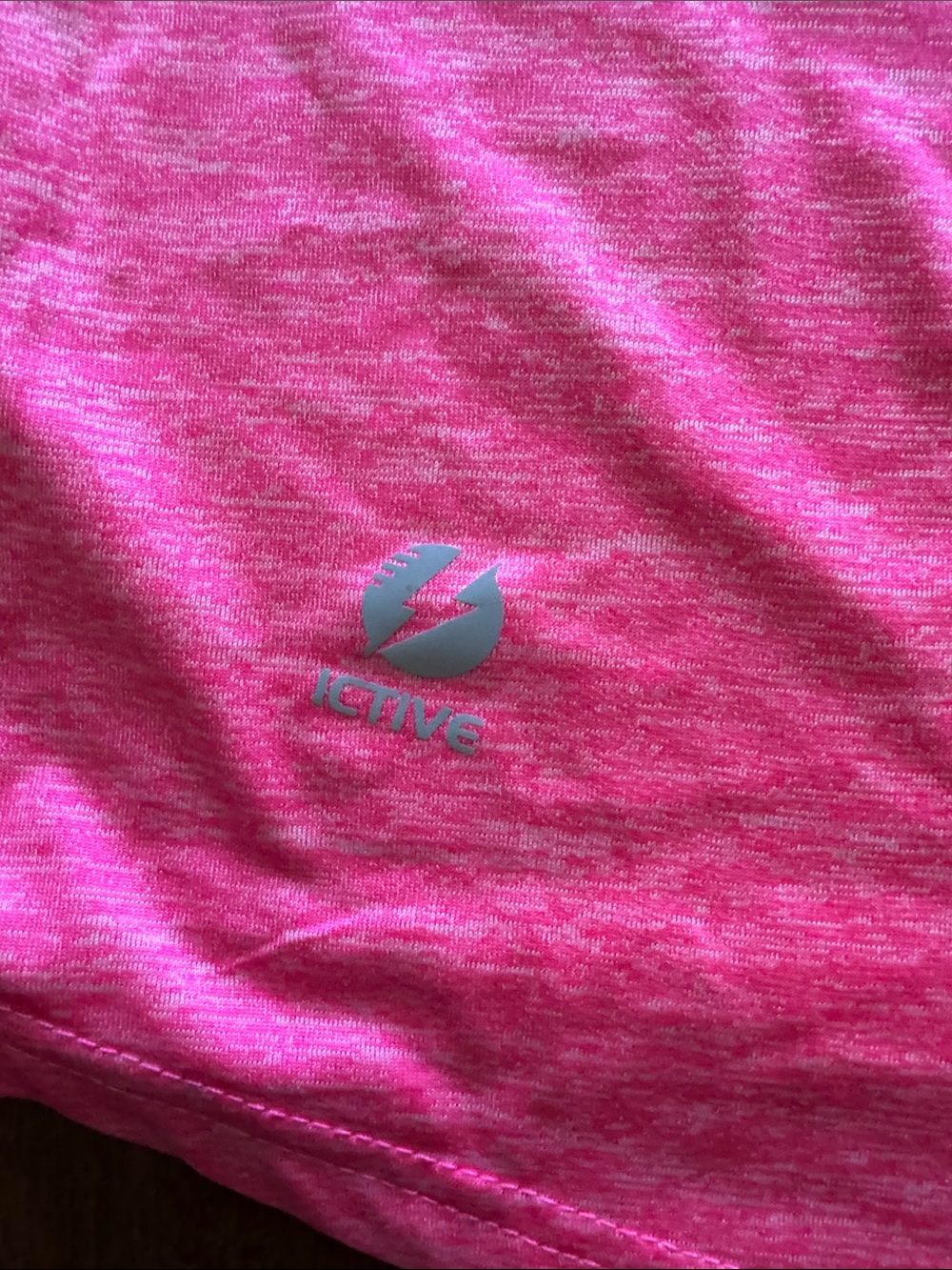 Women’s Racerback Tank Top in Vibrant Hot Pink - Picture 6 of 6